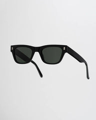 Aki Black - Green Solid Lens