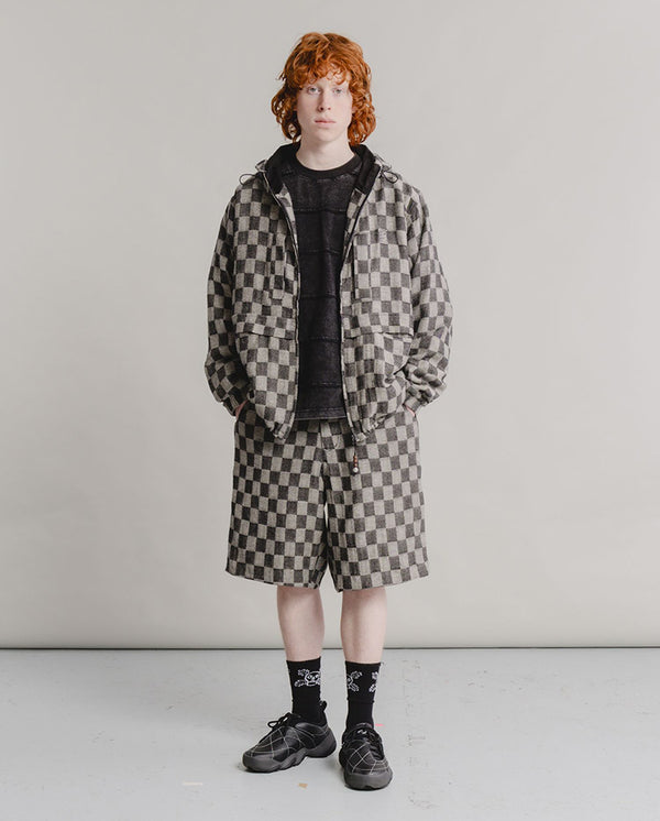 Trellis Shorts - Black Check