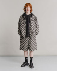 Trellis Shorts - Black Check