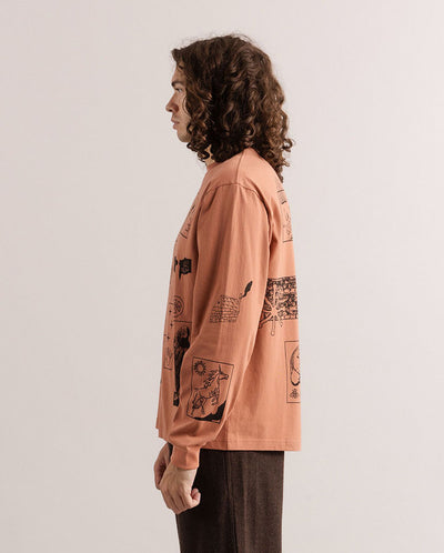 Cluster tee - Terracotta