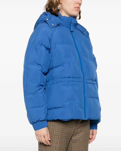Soft Puffer Short Raglan Bright Cobalt