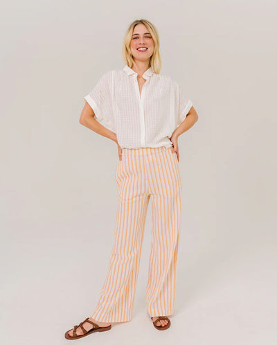 Louisa Pacora Blouse - White