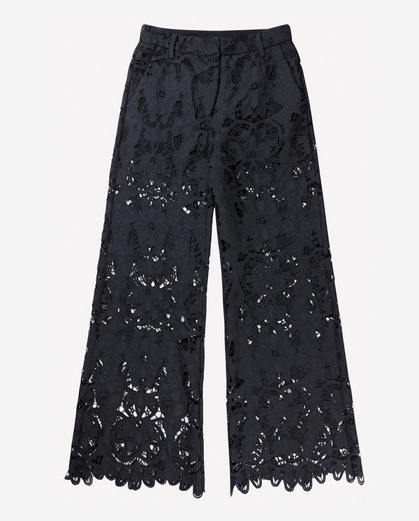 Eileen Lace Trouser BLACK