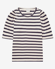 Jikolaz Stripe Tee Navy Stripe