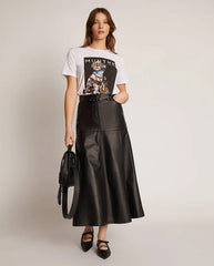 Toria Graphic Tee WHITE