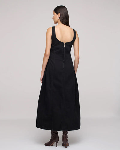 Cocoon Bustier Dress - Ever Black