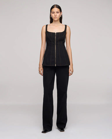 Lido Ankle Jean - Smoke Blue