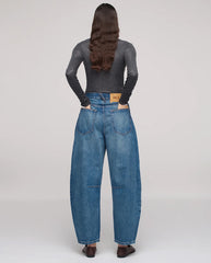 Lido Ankle Jean - Smoke Blue