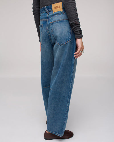 Lido Ankle Jean - Smoke Blue