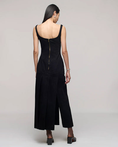 Strip Dress - One Year Black