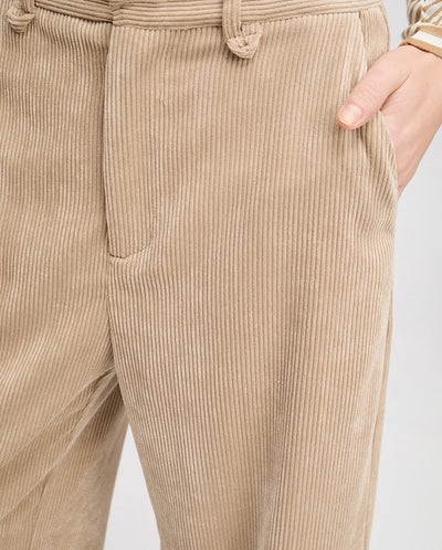 Lelouis Cord Pants - Latte
