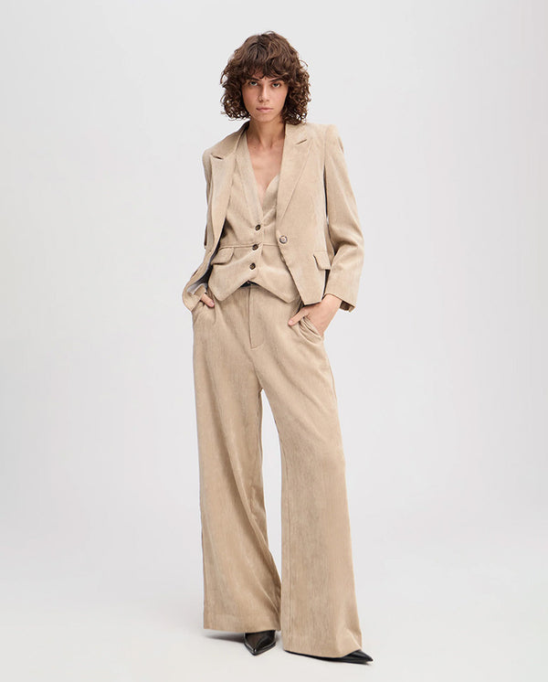 Lelouis Cord Pants - Latte