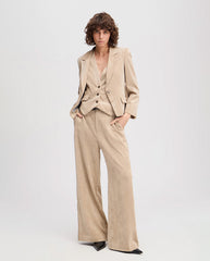 Lelouis Cord Pants - Latte