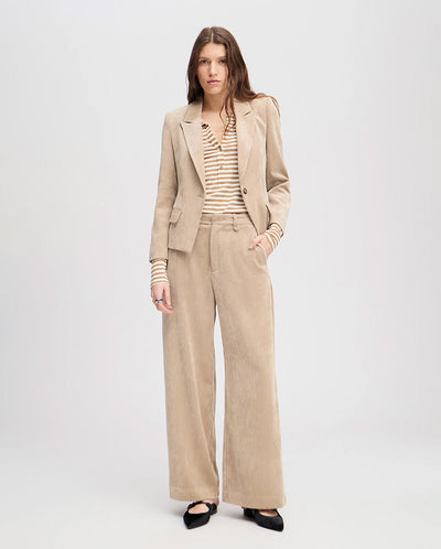 Lelouis Cord Pants - Latte
