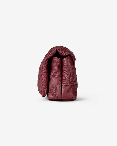 Foluke Leather Bag - Bordeaux