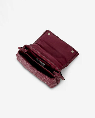 Foluke Leather Bag - Bordeaux