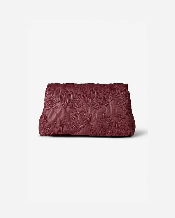 Foluke Leather Bag - Bordeaux