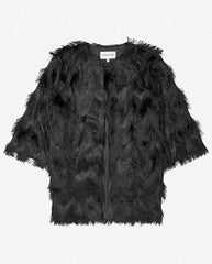Rosevilla Ruffle Jacket BLACK