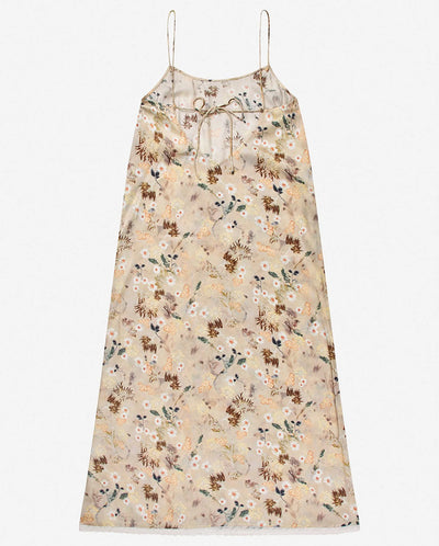Barika Slip Dress - Nature Print