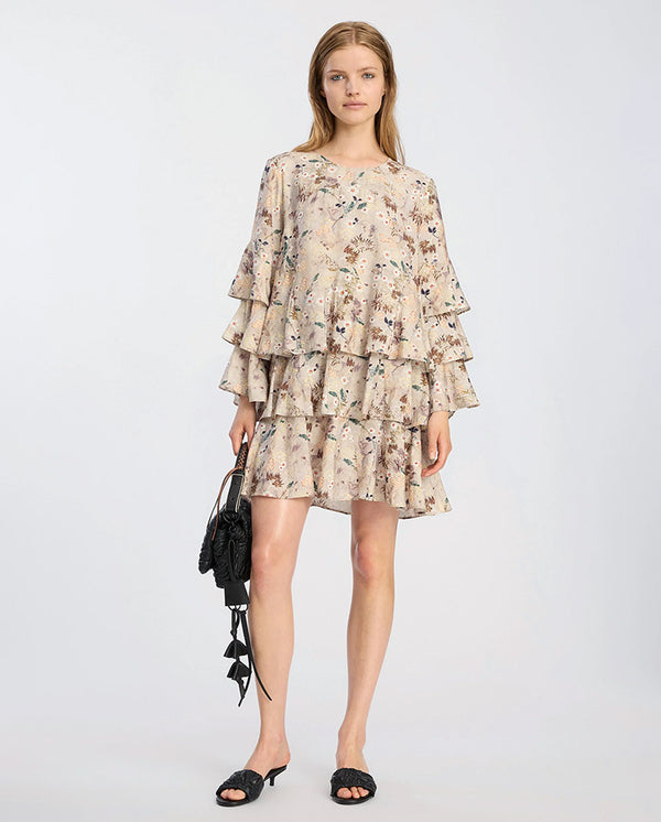 Brazos Dress - Nature Print