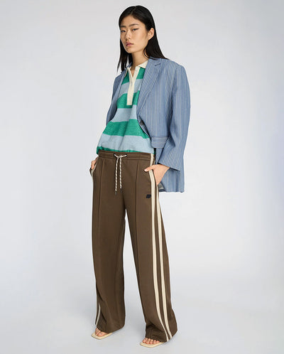 Bracha Polo Tank Top - Stripe Green