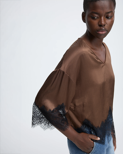 Cafira Top - Brown