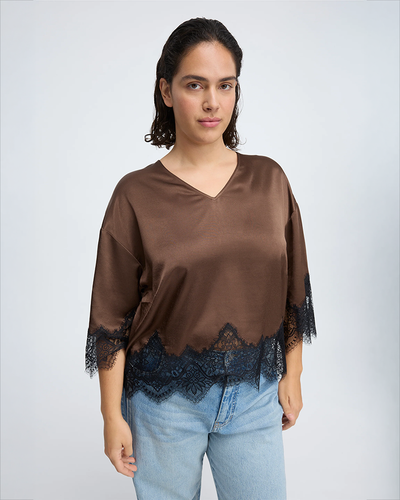 Cafira Top - Brown