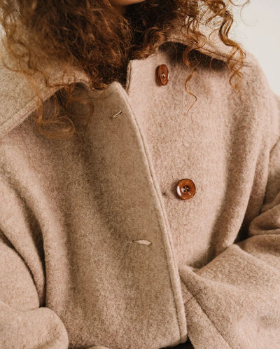 Nell Wool Jacket - Beige
