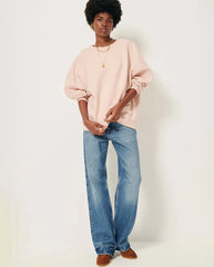 Chebbi Speckle Oversize Sweatshirt Ballerina