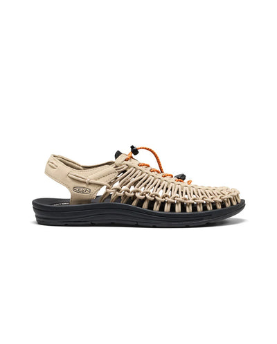 Mens Uneek Sandal - SAFARI/ORANGE PEEL