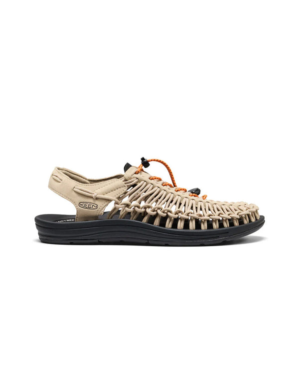 Mens Uneek Sandal - SAFARI/ORANGE PEEL