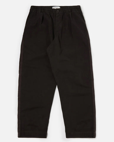 Edison Swollen Seersucker pant DARK GREY