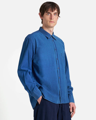 Lazy Day Shirt Washed Indigo