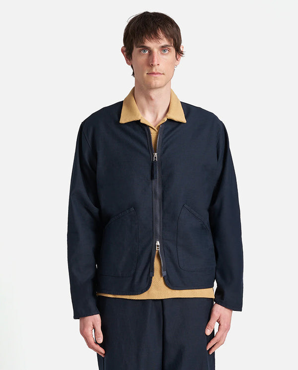 Zip Liner Jacket NAVY