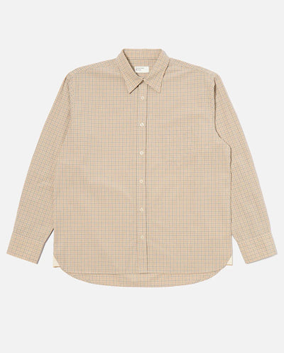 Lazy Day Shirt - Fawn Shiro Check