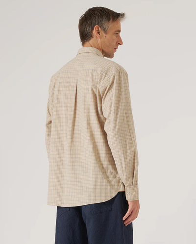 Lazy Day Shirt - Fawn Shiro Check