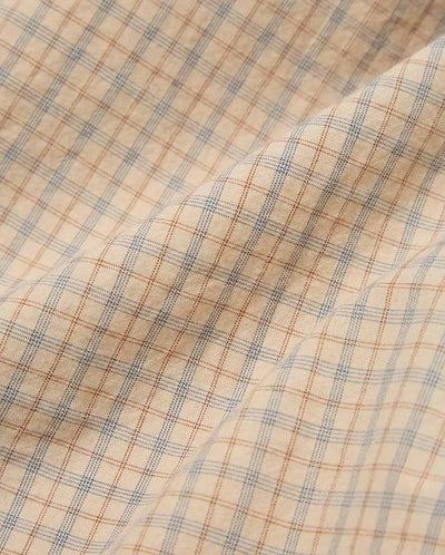 Lazy Day Shirt - Fawn Shiro Check