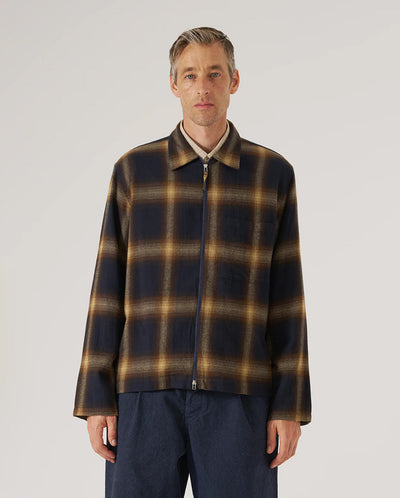 Zip Shirt - Navy