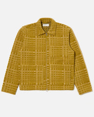 ZIP UNIFORM JACKET - YELLOW