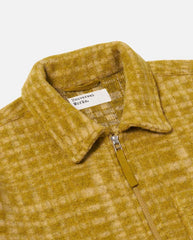 ZIP UNIFORM JACKET - YELLOW