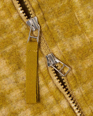 ZIP UNIFORM JACKET - YELLOW