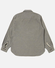 WORK SHIRT - BRUSHED FLANNEL BROWN