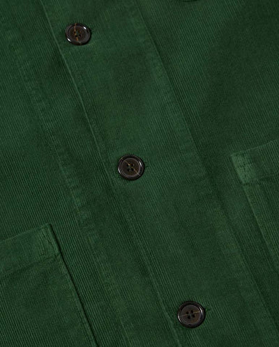 FINE CORD BAKERS OVERSHIRT - KHAKI