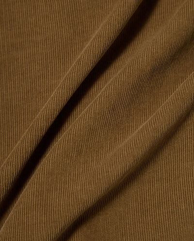 FINE CORD BAKERS OVERSHIRT - KHAKI