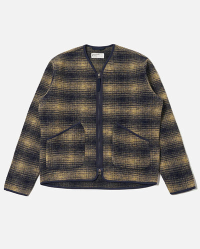 Fleece ZIP LINER JACKET - NAVY