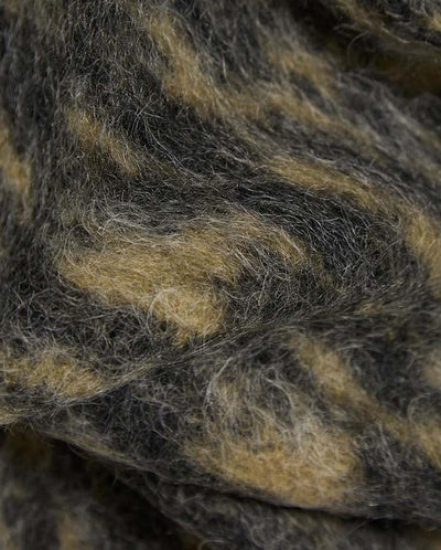FLEECE CARDIGAN - CHARCOAL