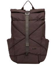 DAYLE ROLL TOP BACKPACK 21/25L - DARK BROWN