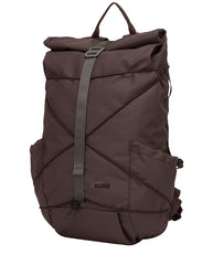 DAYLE ROLL TOP BACKPACK 21/25L - DARK BROWN