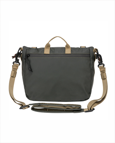 NIDDER ROLL TOP CROSSBODY BAG 6L - Dark Green