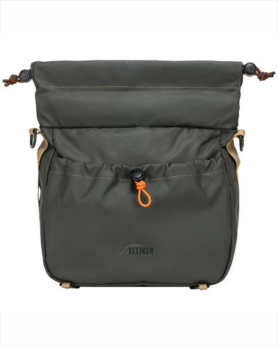 NIDDER ROLL TOP CROSSBODY BAG 6L - Dark Green